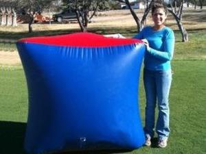China Inflatable Paintball Bunker BUN26 with Flexible and Durable Anchor Strings factory