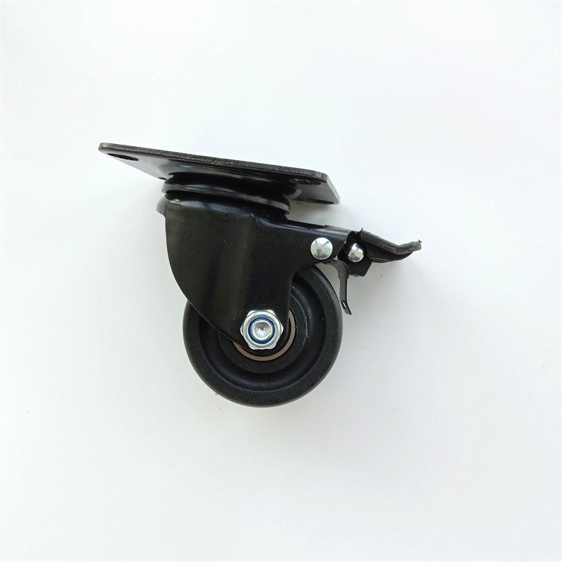 PU Polyurethane 100mm Heavy Duty Castor Wheels 4" OEM