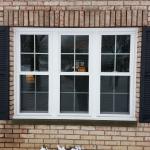 Tempered Glass Aluminum Alloy Window American Style Double Hung Windows For