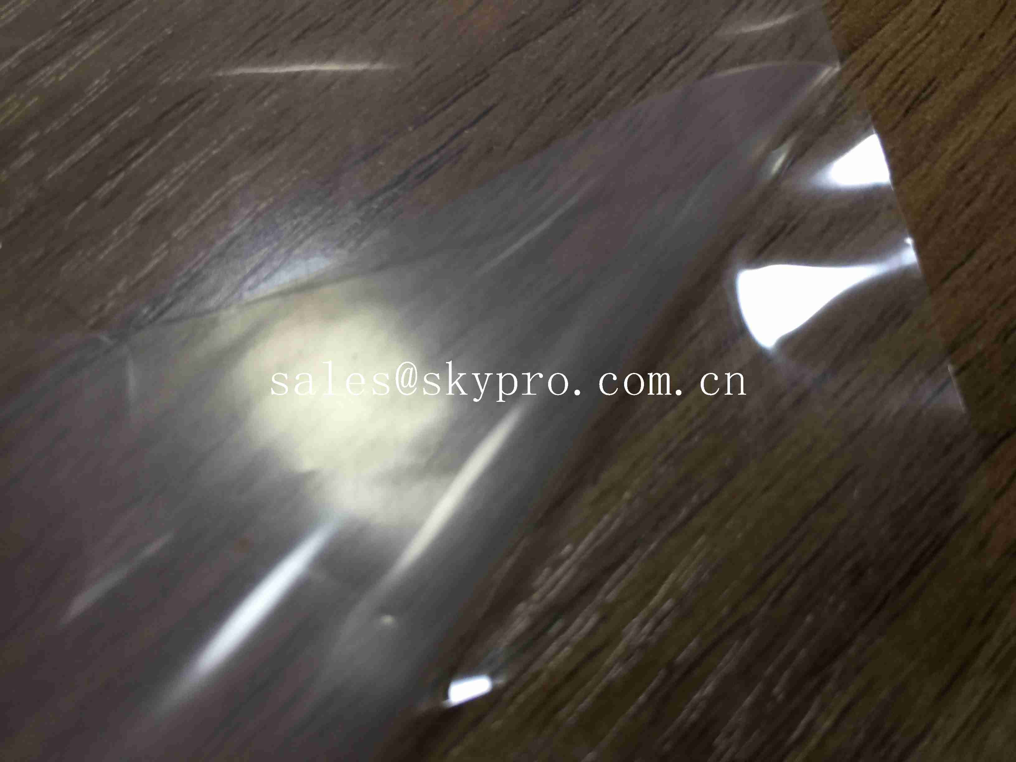 China Nature / Transparent Silicone Rubber Sheet Roll With Protective Film Commercial on sale