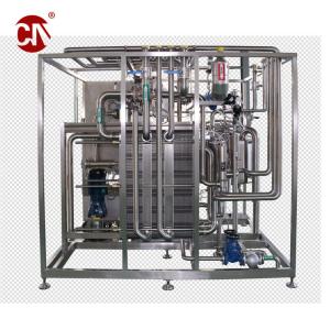 China 1000lph Capacity Uht Milk Pasteurization Machine with Advanced Technology factory