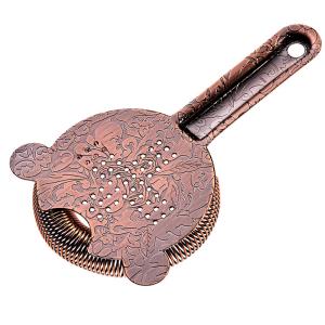 China Cocktail Strainer Stainless Steel Bar Cocktail Strainer Filtering Tool for Bar Restaurant Home factory