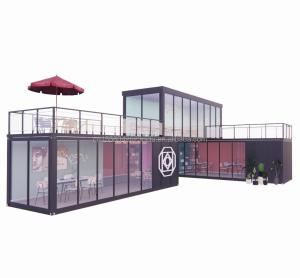China Mobile Luxury Living Homes Container Tiny House Modern Portable Garden House for Customized Color 20ft or 40ft factory