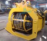 Rotating Screening Bucket 36T Rotating Screening Bucket Excavator Crusher Bucket