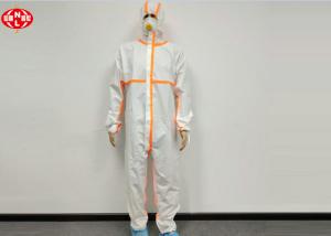 China Anti Liquid Taped Seam Disposable Protective Coverall factory