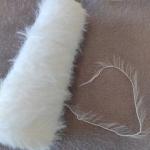 5.0cm Nm5.5 Long Feather Yarn Imitation Mink Yarn For Knitting Socks,Sweaters