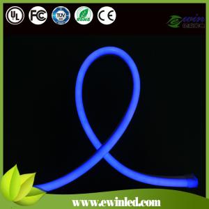 China Christmas Light Mini Size 220V 8*16mm LED Flex Neon Blue Color factory