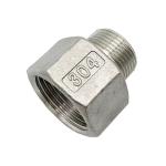 General WZ Stainless Steel Male To Female Adapter 3/4'' BSP Female x 1/2'' BSP