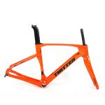 Durable T900 Carbon Gravel Bike Frame With Disc Brake Fat Tire Carbon Bike Frame