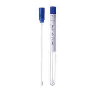 China Flocked Swabs With Transport Tube For Virus Testing Wood PP Stainless Steel Tube For Choose factory