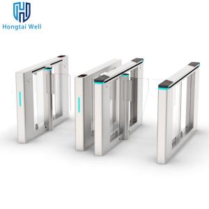China Bi Direction Speed Turnstile Gate 0.3s High Speed With Face Fingerprint Recognition factory