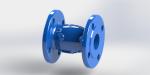 Hydrodynamic Design Water Hammer Prevention Check Valve For Cooling System /