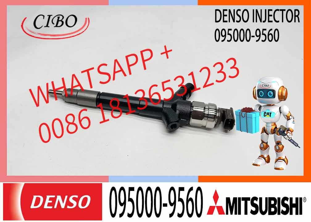 Common Rail Fuel Injector 1465A297 095000-9560 For Mitsubishi