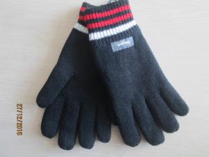 China Acrylic yarn gloves with Thinsulate for MENS outside or winter use factory