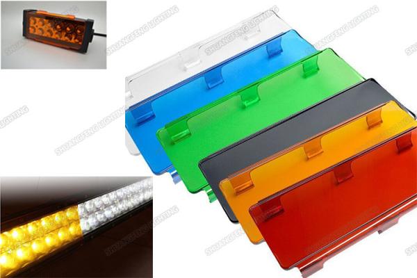 3 Inch / 6 Inch Automotive Lighting Accessories Colorful Outside Led Light Bar