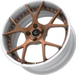 car alloy 2-piece forged wheel centers blanks for X5 X6 RS6 RS5 in 5x120 5x112