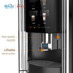 Commercial Freshly Ground Coffee Vending Machine In Convenience Shop