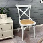 Garden Chair Hotel Outdoor Wood Dining Crossback Chair for Wedding Party Banquet
