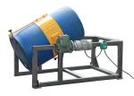 TY400A Drum Tumbler 55 Gallon Steel Oil Drum Tool Rated Capacity 400kg