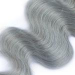1b Grey Body Wave 4x4 Lace Closure No Sheddding Curly Hair Lace Closure