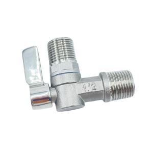 Customization Outlet Stainless Steel Angle Valve with Handle Customizable