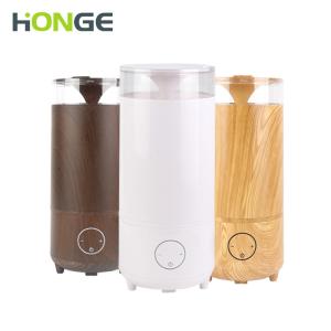 China Wood Electric Fragrance Diffuser Fashion Design Adjustable Mist Volume factory