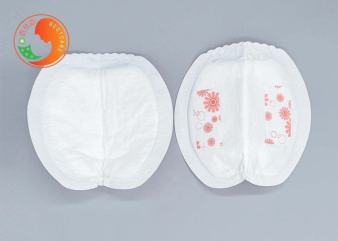 Excess Milk Disposable Breast Feeding Pads Eco Friendly Sticky Rubber Band