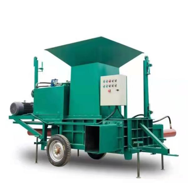 China Farmhouse Agricultural Baler Machine  Tailgate Opening Automatic Straw Bundling Baler factory