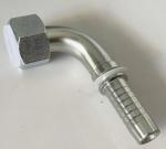 Female Connection Galvanized Sheet 90 Elbow Hydraulic Hose Connectors and