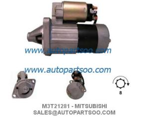 China M3T21281 M3T21282 - MITSUBISHI Starter Motor 12V 0.8KW 8T MOTORES DE ARRANQUE factory