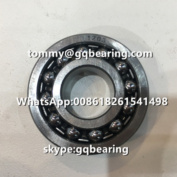 1203 Steel Cage Double Row Self-aligning Ball Bearing