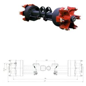 China Spoke Hub Axle Series for trailer factory