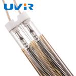 OEM 4800W Medium Wave Infrared Lamp , 380V Radiant Heater Bulb