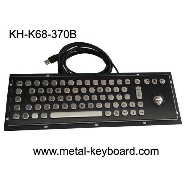 China IP65 Win10 Stainless Steel Computer Keyboard With Laser Trackball factory