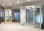 Acousitc phone booth Large Size 4 Person with PET Acoustic Foam Easy to assemble