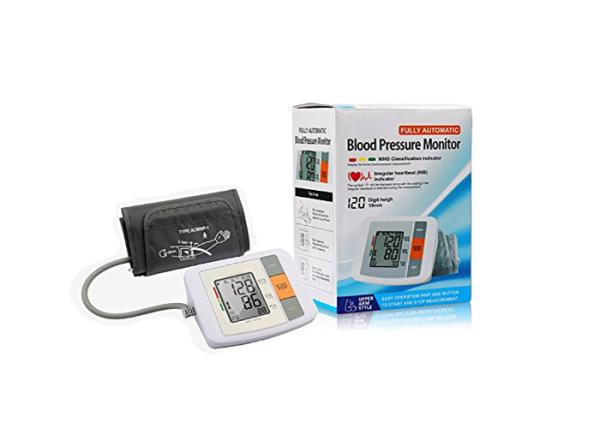 Arm Blood Pressure Monitor Digital Automatic Monitoring Of Heart Rate Measuring