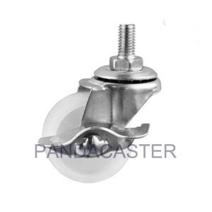 China White Light Duty Castors 44lbs Furniture Wheel Casters With Locks factory