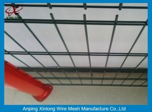 China Double Welded Mesh Security Fencing , Perimeter Security Fencing 50*200mm factory