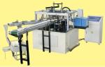 Automatic Paper Cover Lid Making Machine 40pcs/Min Dia 65-125mm White 6.5kw