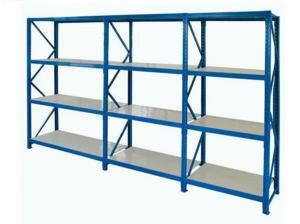 China Warehouse Steel Medium Duty Storage Rack With Upright Fram And Beams OEM Service factory