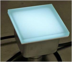 China outdoor inground lighting 3 years warranty Waterproof IP67 led garden floor tile factory