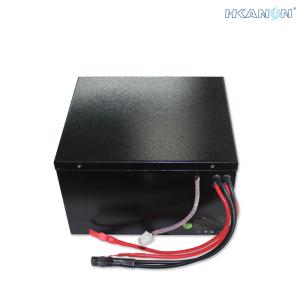 China E - Bike Lithium Ion 72v Battery Pack 30ah Deep Cycle With Metal Iron Box factory