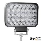 5" 33LED 100W Square Off Road Work Light White For JEEP 4x4ATV UTV