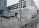 White Aluminium Frame Tents For Outdoor Events ABS Wall Arabic Style