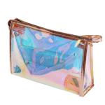 Holographic PVC Travel Makeup Organizer For Girl