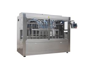 China Automatic Apple Jam Sauce Bottling Equipment 1-16Nozzles Sauce Filling Equipment factory