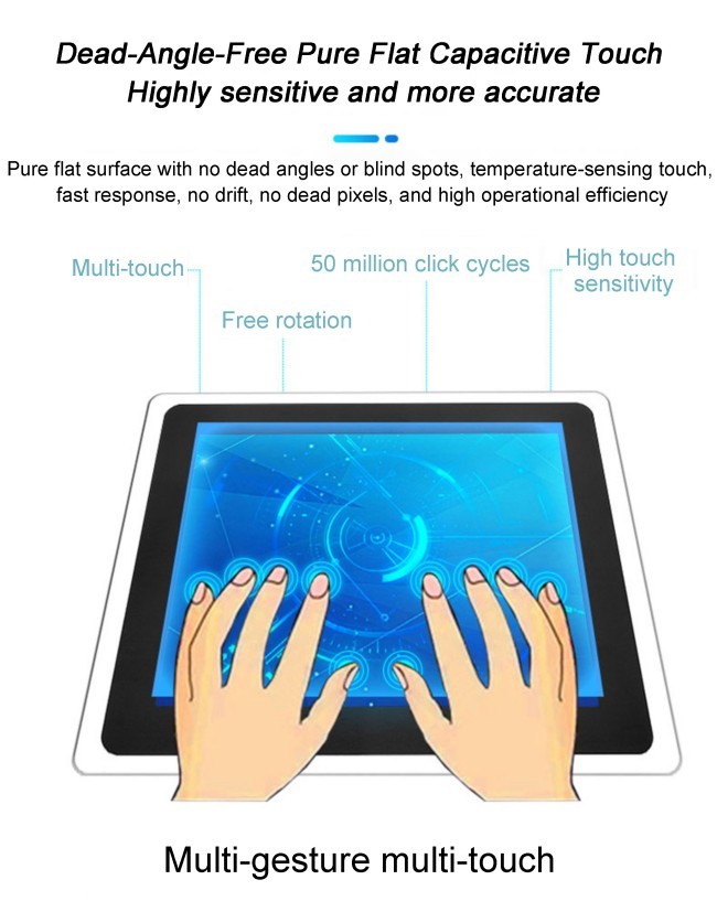 Integrated Screen of IOT Touch Screen Computer Edge Computing Local Configuration Capacitive Touchscreen Industrial All-in-One Machine USR-SH800