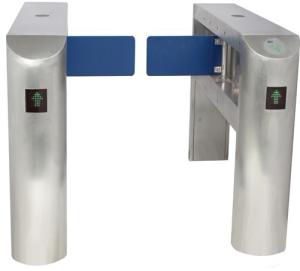 China IC Card Two-way Direction DC 24V Brushed Motor Automatic Swing Gate Barrier for Museum factory