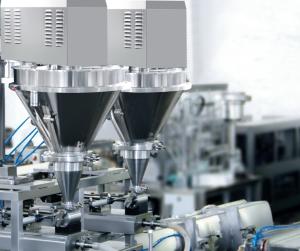 China Small Bag Automatic Filling Machine / Sauce Filling Machine For Chill / Honey factory
