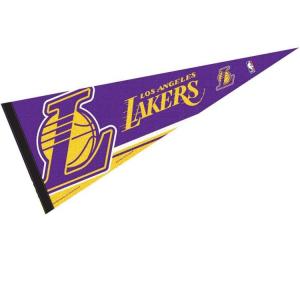 China Fade Resistant Felt Pennant Banner , 15x20cm NBA Sport Flags Banners factory